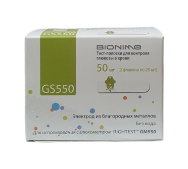 ТЕСТ ЛЕНТИ BIONIME RIGHTEST GS 550 х 50